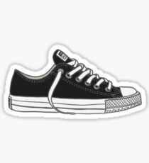 Black Converses Sticker