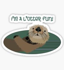 I'm a L'Otter Fun Sticker