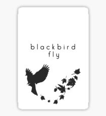 blackbird fly Sticker