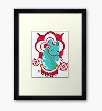 Dalahast Gerahmtes Wandbild