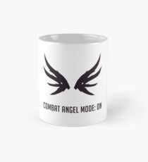 Combat Angel Black Mug