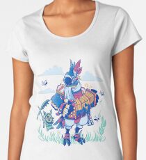 Play the Ancient Song Kass BotW Women's Premium T-Shirt