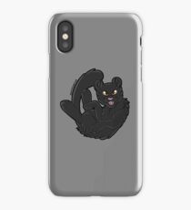 Melanistic Leopard iPhone Case