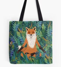 Fox Yoga Tote Bag