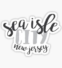 SE ISLE CITY Sticker
