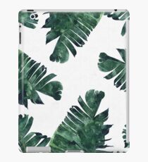 Bananen-Blatt #Watercolor Pattern # redbubble iPad-Hülle & Klebefolie