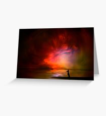 Ocean Violinist Greeting Card