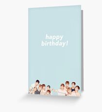 Tarjeta de felicitación WANNA ONE