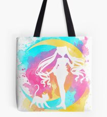 Glücklicher Wächter Sailor Moon Tote Bag