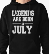 Sudadera con capucha LAS LEYENDAS NACIEN EN JULIO