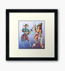 Capcom VS SNK Framed Print