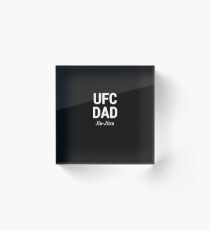 UFC Dad Acrylic Block