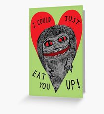 Eat You Up Grußkarte