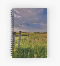 Rural Scene Spiral Notebook