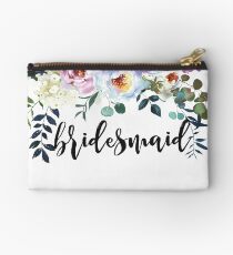 Bridesmaid (floral) Studio Pouch
