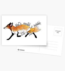 What is essential is invisible to the eye. Postcards