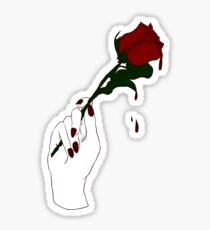Rose Red Sticker