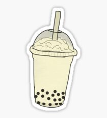 Boba tapioca tea drink Sticker
