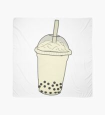 Boba tapioca tea drink Scarf