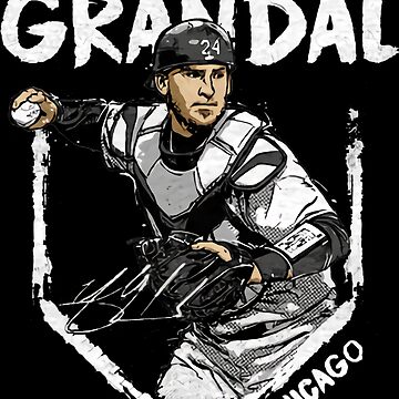 Vintage Chicago Chicago White Sox #24 Yasmani Grandal Men Chicago