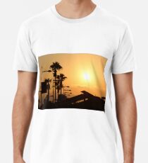 Tropical Cyprus Sunset Premium T-Shirt