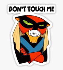 DONT TOUCH ME Sticker