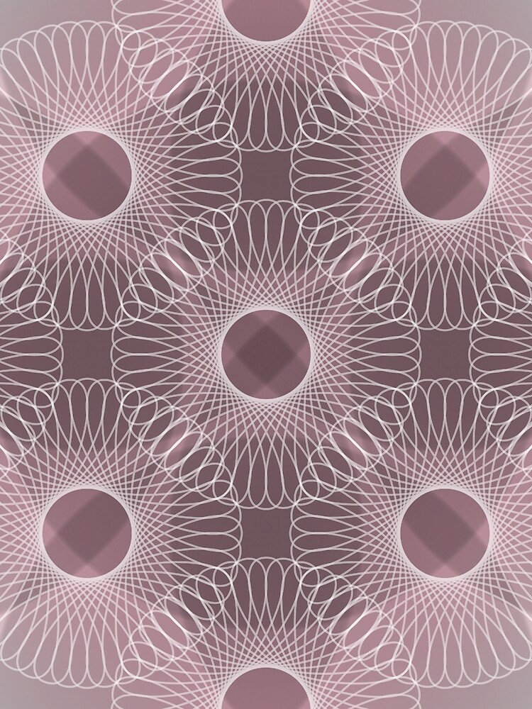 Circled in Shades of Rose Pink by AhUmDesign