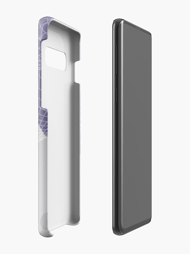 Alternate view of Purple Skyfall Case & Skin for Samsung Galaxy