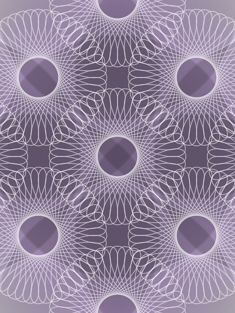 Circled in Shades of Amethyst Purple by AhUmDesign