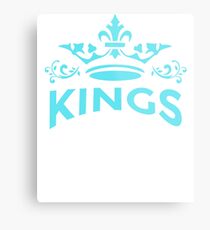 Kings are born in september Metal Print
