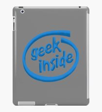 Geek inside iPad Case/Skin