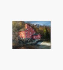 The old mill in Clinton, NJ Art Board