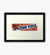 Donkey Kong Framed Print