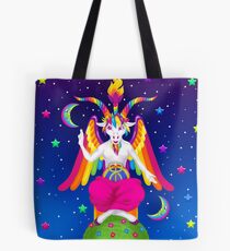 Bolsa de tela 1997 Neon Rainbow Baphomet