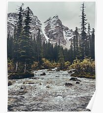 mountain rapids Poster