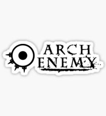 Band Arch Enemy Logo Black Sticker
