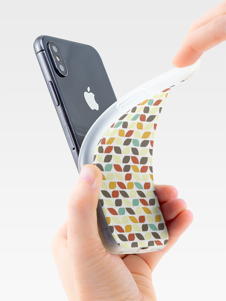 Alternate view of Geometric Pattern: Leaf: Fall iPhone Case & Cover