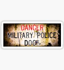 Military Police Dogs Sticker