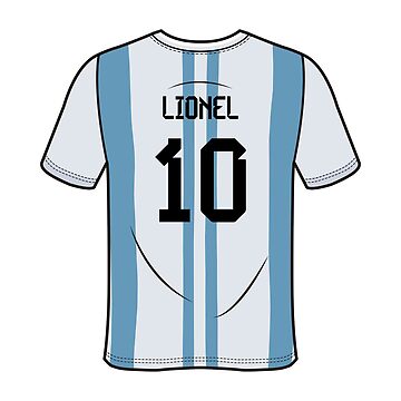 Lionel Messi Argentina Jersey Greeting Card for Sale by dmgsgw