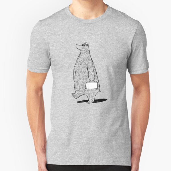 Bear Walks T Shirts Redbubble - bear shirt w cute bear slippers roblox bear slippers bear