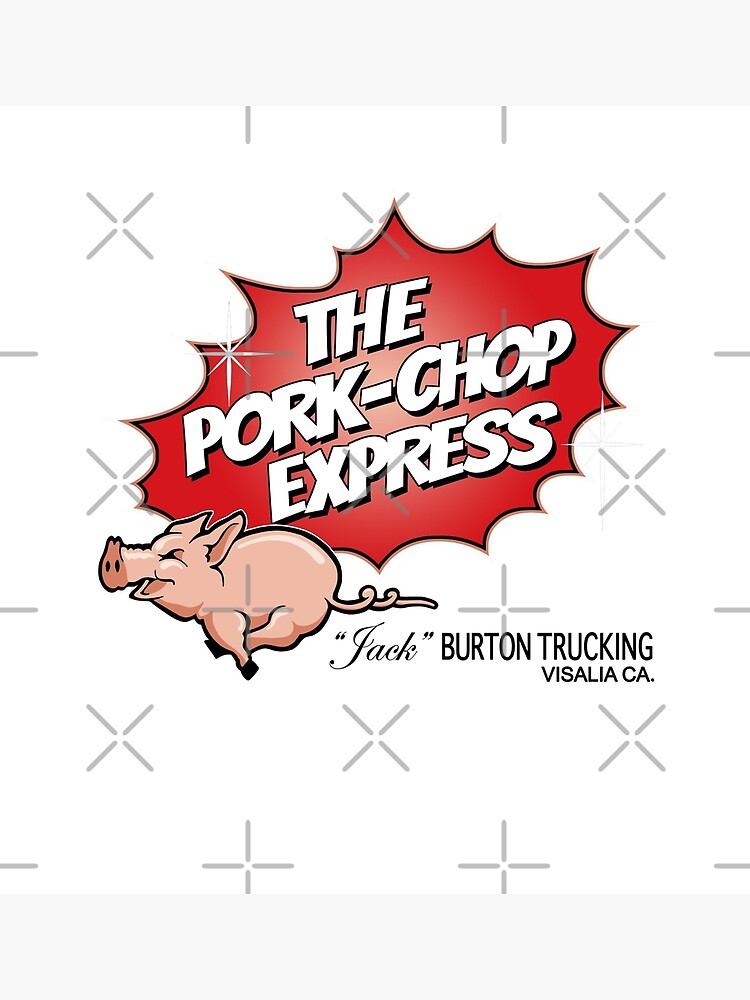 "Pork Chop Express Original Logo " Art Print by Purakushi Redbubble