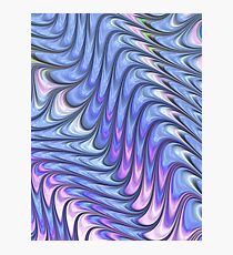 Abstract Waves Photographic Print