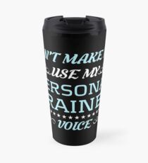 Taza de viaje ENTRENADOR PERSONAL VOZ