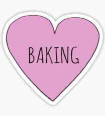 Baking Love Sticker