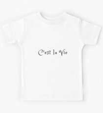 C'est la Vie Kids Tee