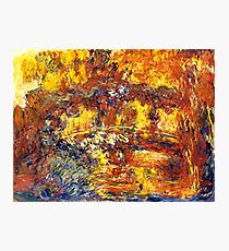 The Japanese Footbridge Photographic Print