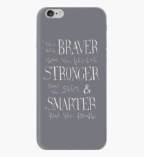 Du bist mutiger iPhone-Hülle & Cover