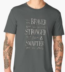 Camiseta premium para hombre Eres Braver