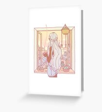 A breather Greeting Card