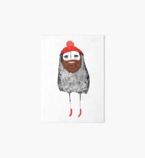 Steve Zissou Owl Art Board